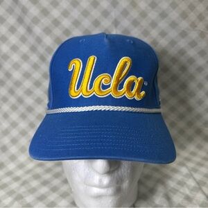 UCLA Bruins NCAA '47 Brand Blue MVP DP Script Adjustable Snapback Hat